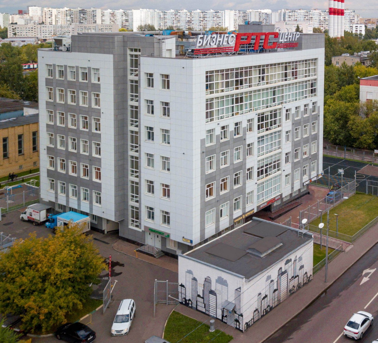 фасад дома, здание по адресу г Москва, ул Кольская, д 2 к 4